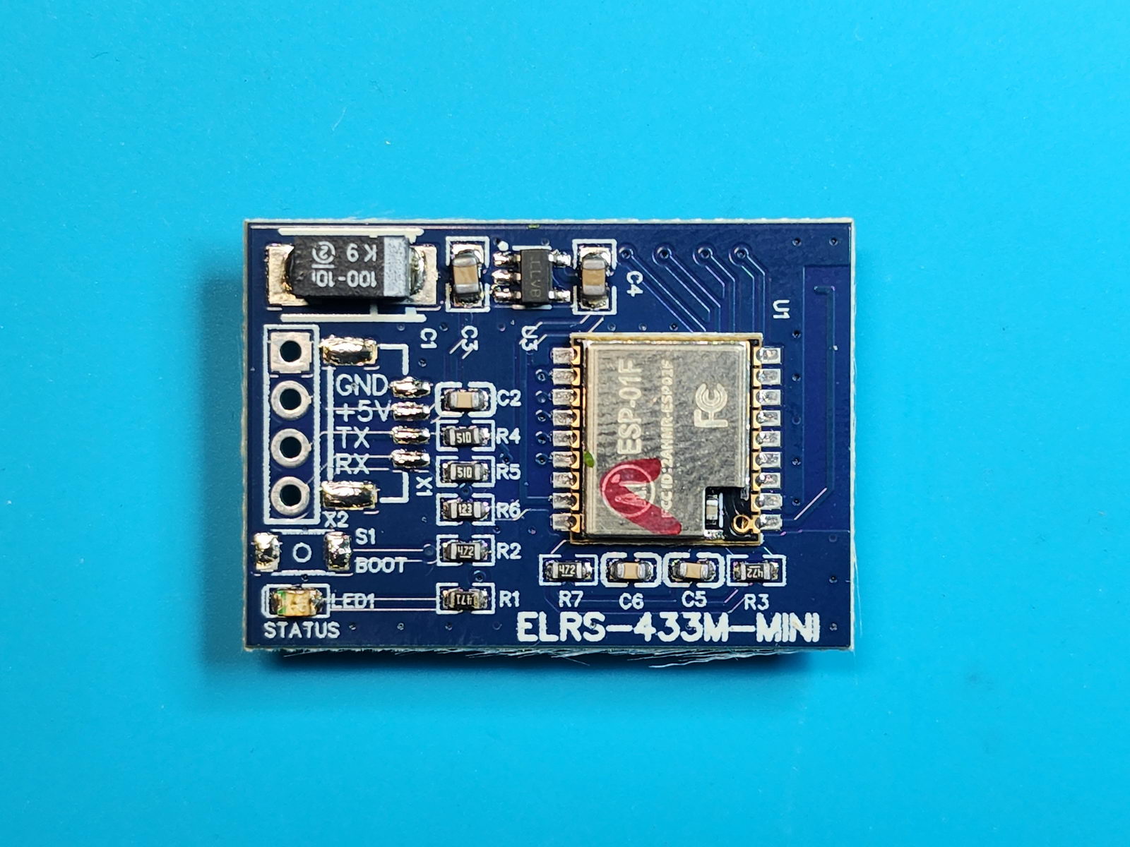 Приймач MILELRS ELRS433 з ППРЧ